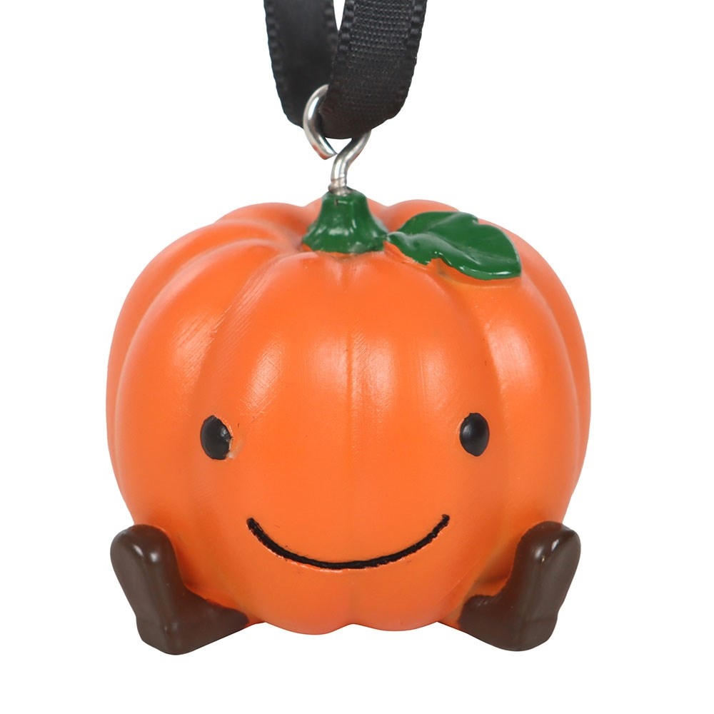 Something Different - Cute Smiling Pumpkin DÃ©coration murale - Orange